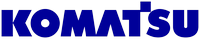 Логотип фирмы Komatsu в Перми