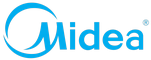 Логотип фирмы Midea в Перми